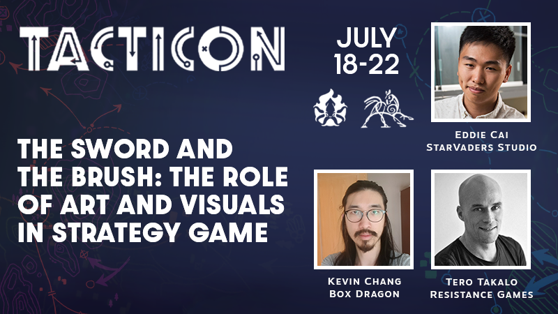 Want to know about the role of art and visuals in strategy games? Our art director <a href="/TeroTakalo/">Tero Takalo</a> is taking part in a panel during #TactiCon! ⚔️

Watch the talk today at 10:30 AM (UTC-5) | 5:30 PM (UTC+2)!
🎙️ store.steampowered.com/sale/Tacticon2…