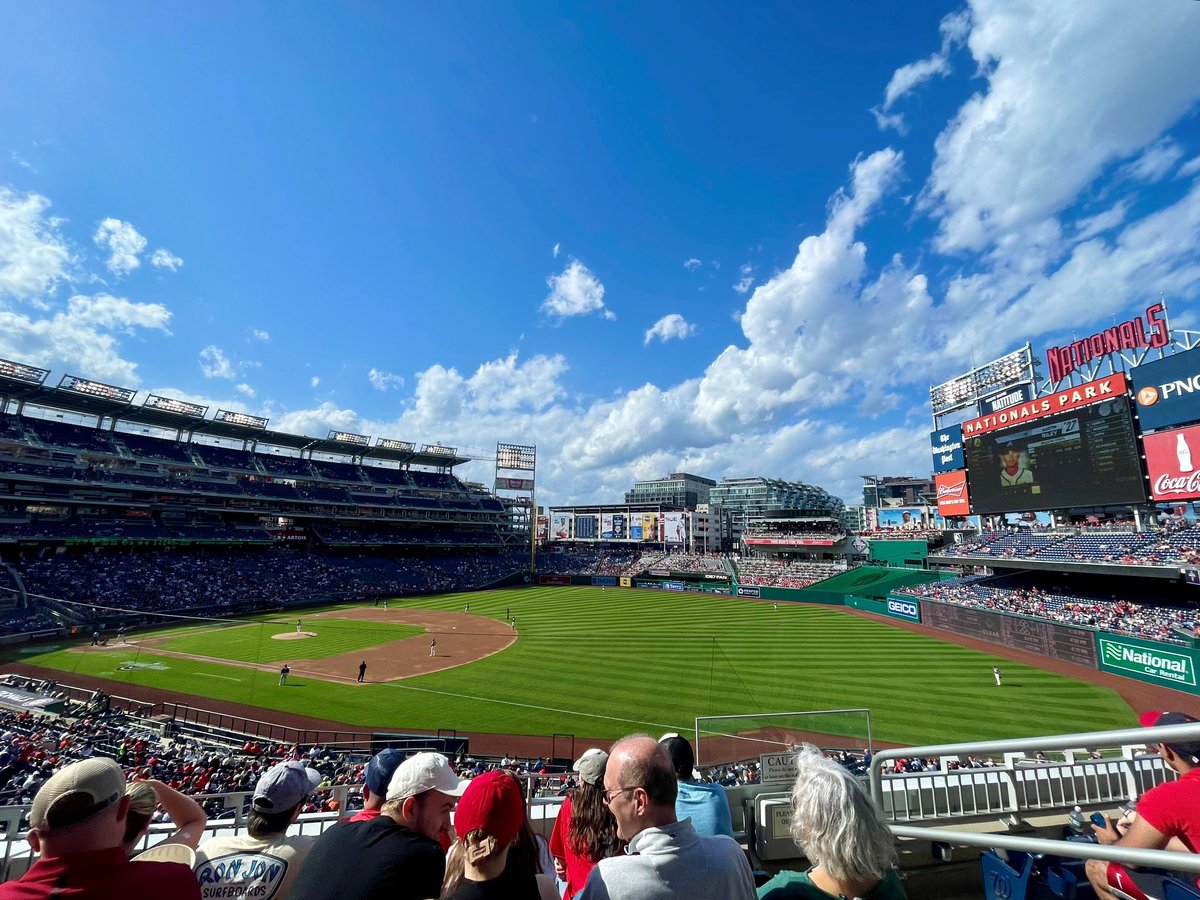 CMCharlesAllen's tweet photo. We plan on closing out this year’s #Ward6Week by cheering on the Nats Friday, Aug. 2! Want to join us? Click below for free tickets!
https://t.co/gBxBnsF742 https://t.co/sVMJjY5HDI