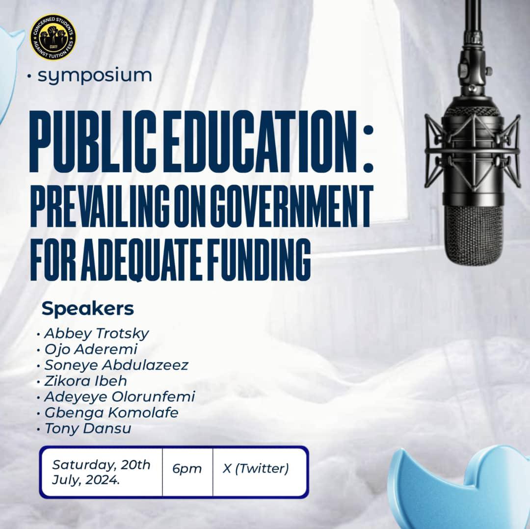 jharmo's tweet photo. 📢 #UIFeeMustFall 📢

Articulate UITES!

"Our lives begin to end the day we become silent about things that matter." - M. Luther Jr.

Join today's virtual symposium as we discuss how to take the #FeeMustFall struggle forward.

Venue - https://t.co/6p9mpqw5QZ 

Time - 6 pm

Date - Today, Saturday, 20th July.

#UIFeesMustFall
#FundPublicEducation
#TotalReversal