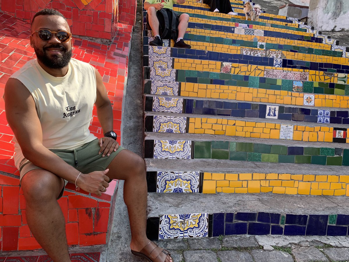 jadsonsps's tweet photo. Escadaria Selarón #riodejaneiro#Escadaria Selarón https://t.co/cpD3GHTDnU