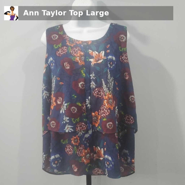 ConsignmentCAT's tweet image. 🌸 Elevate your wardrobe with the Ann Taylor Sleeveless Tiered Floral Print Top! Perfect for any occasion, feel the elegance for just $14.99 🌸 #FashionFind #AnnTaylor #StyleSteal #WardrobeEssentials