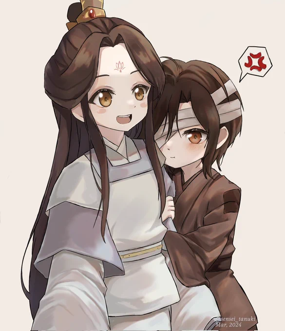 彼らが一緒にいるときが一番好きです #天官賜福 #TGCF #天官赐福 #花怜 