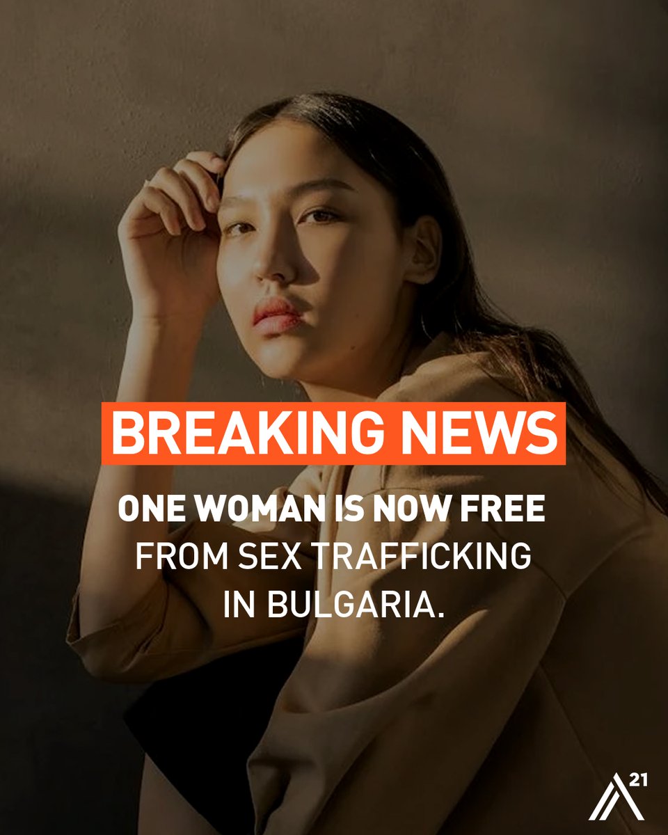ChristineCaine's tweet photo. #BREAKINGNEWS @A21: Today, we celebrate the FREEDOM of 1 woman from sex trafficking in Bulgaria! A21 has always been about “the one” &amp; we celebrate every victory – every person deserves freedom. For more, download our newly released 2023 Freedom Report at https://t.co/YH5kYXcrk1 https://t.co/mqc3YN9vQX