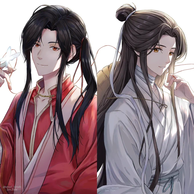 彼らが一緒にいるときが一番好きです #天官賜福 #TGCF #天官赐福 #花怜 