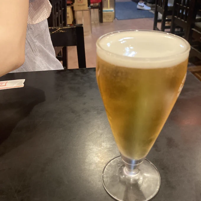 久しぶりの麦ソーダ 