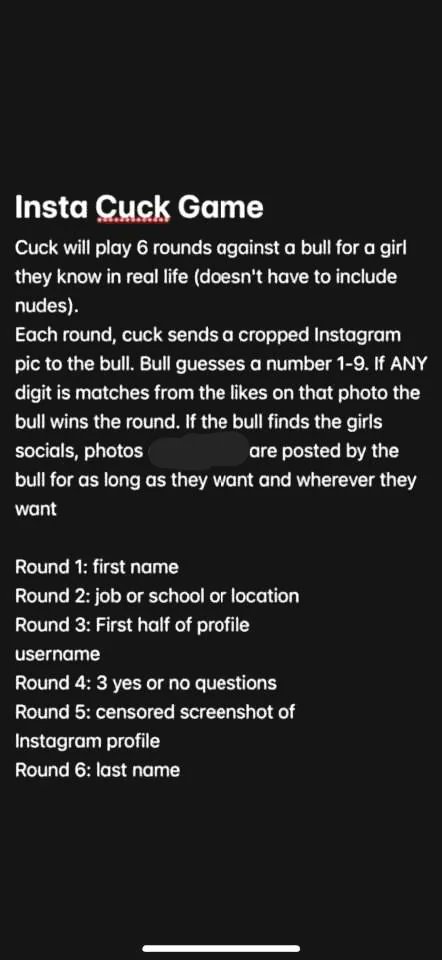 wankbattle28472's tweet photo. Who wants to Play an insta cuck Game?

#wankbattle #wankchat https://t.co/c3i8KHSn9t