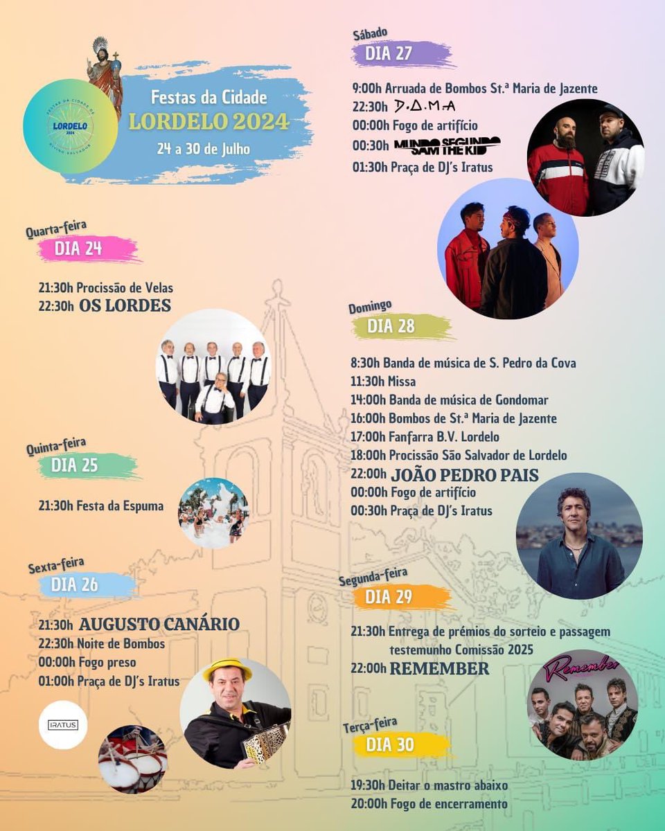 damapt's tweet photo. 🗓️ 27/07 - (Sábado ) 
📍 Festas da Cidade de Lordelo - Paredes, Porto 
⏰ 22h30 https://t.co/kv4PpV90Tc