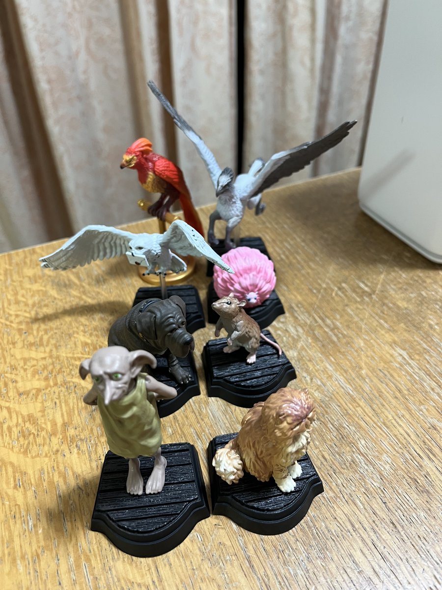 魔法生物コレクション8点セット ハリー・ポッター ピケット フィギュア ガチャ 魔法生物コレクション