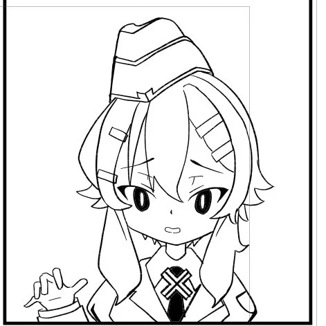 描き直したハルカがこちらです。 