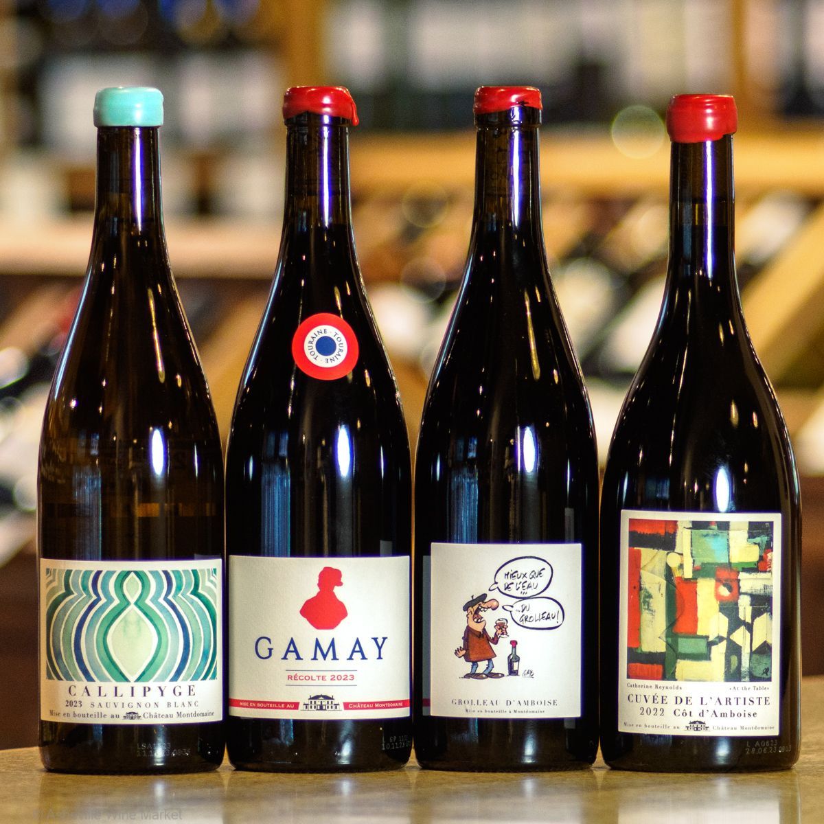 AvlWineMarket's tweet photo. Drink Global — Support Local!

We just restocked these four gems from Château de Montdomaine, one of our favorite vignerons in the Loire. These tasty wines are brought to us by former AWM staff member Kate Stamps, owner of Asheville based Rise over Run Imports. https://t.co/cVjJI0eTUe