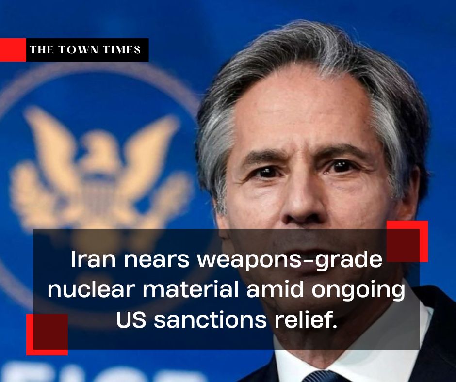 towntimesglobal's tweet photo. Iran is reportedly 'one to two weeks away' from weapons-grade nuclear material, while the US continues with sanctions relief. #Iran #NuclearThreat #USPolicy https://t.co/utn9RwaATN