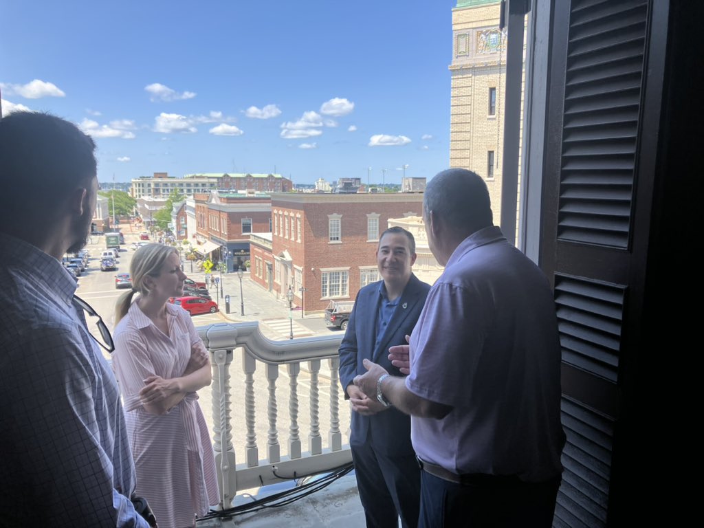 Gregg Amore (@greggamore1) on Twitter photo It was a beautiful day in Newport to share some of our state’s rich history with Washington Secretary of State <a href="/electhobbs/">Steve Hobbs</a>. Thanks to <a href="/TouroSynagogue/">Touro Synagogue Newp</a>, Becca Bertrand of the Newport Historical Society, and <a href="/XayForNewport/">Xay Khamsyvoravong</a> for the tremendous hospitality. It was a beautiful day in Newport to share some of our state’s rich history with Washington Secretary of State <a href="/electhobbs/">Steve Hobbs</a>. Thanks to <a href="/TouroSynagogue/">Touro Synagogue Newp</a>, Becca Bertrand of the Newport Historical Society, and <a href="/XayForNewport/">Xay Khamsyvoravong</a> for the tremendous hospitality.