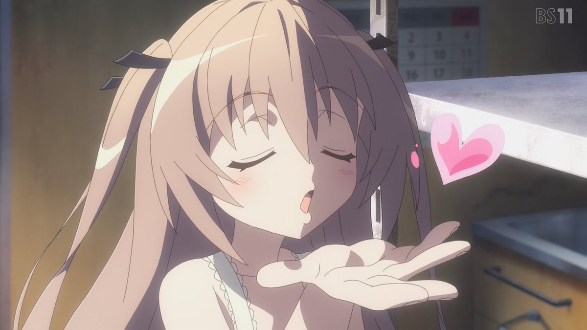 kaomozi_07's tweet photo. 煽りがかわいいｗｗ #ATRI #bs11 https://t.co/EsKBi9fqNs