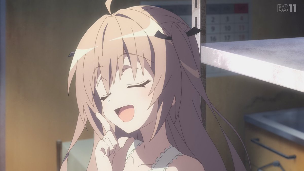 kaomozi_07's tweet photo. 煽りがかわいいｗｗ #ATRI #bs11 https://t.co/EsKBi9fqNs