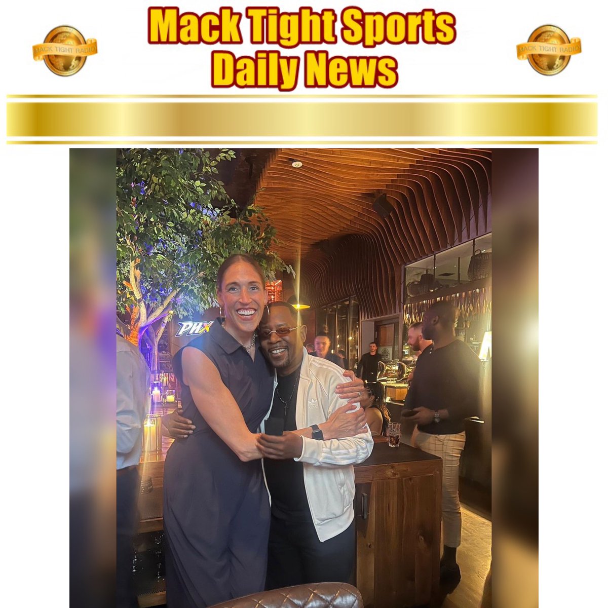 MackTightRadio's tweet image. Former #WNBAPlayer #RebeccaLobo speaks on running into #MartinLawrence in #Phoenix during #WNBAAllStarWeekend 👀 #WNBA - #MackTightRadio 📻 #Ready2LearnShow 🧐 [Watch #MackTightTV On #RokuTV ❌ #FireTV On Channel #MackTight ❌ LISTEN TO Mack Tight Radio on