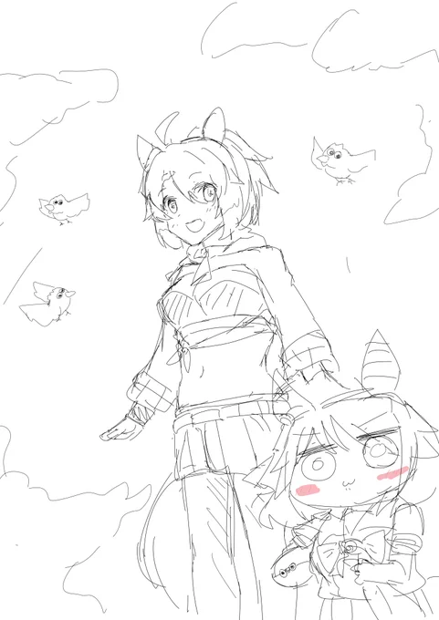 息抜きにダンツフレーム描いたけど難しいよ。うん。 