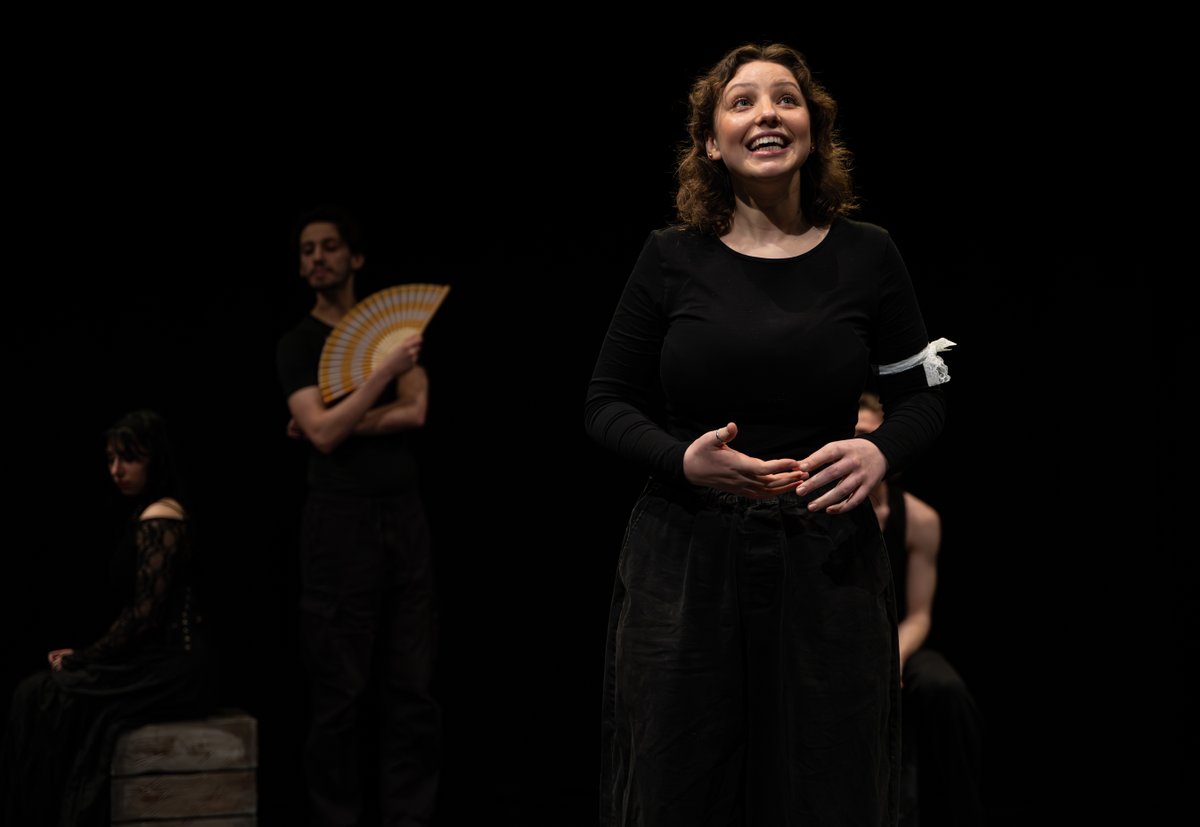 NatashaJobst's tweet photo. TROILUS AND CRESSIDA
Directed by Gary Horner 

Such an incredible opportunity and challenge to play Troilus earlier this year. Huge amounts of admiration for our amazing cast and director. 'Go thy way Troilus, go thy way!' 🪭

@LIPALiverpool 
@unitytheatre 
📸 Brian Roberts https://t.co/oAolPOMYJ3
