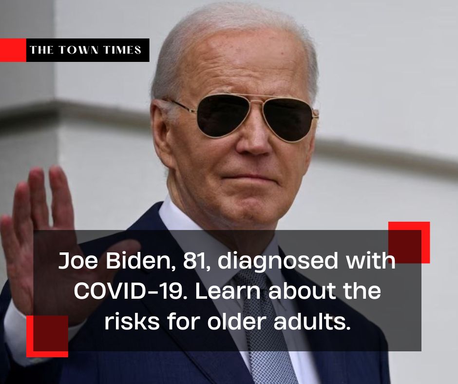 towntimesglobal's tweet photo. Joe Biden has COVID at age 81. Here's what you need to know about the risks for older adults. #COVID19 #Biden #HealthNews https://t.co/oTPMrdNph9