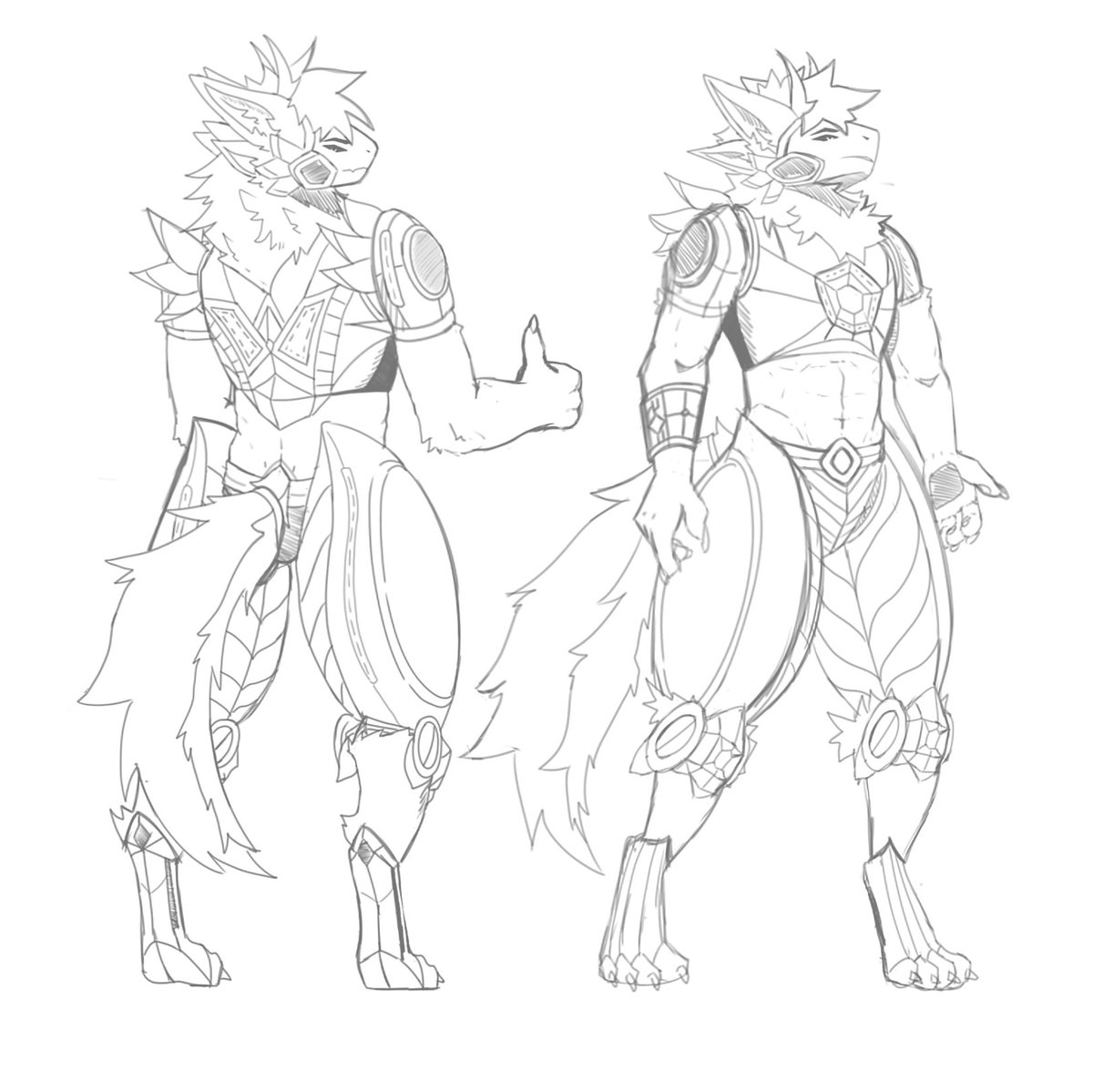 _ShadowArts's tweet photo. WIP #furry #furryart #protogen https://t.co/E3jKzUwsjE