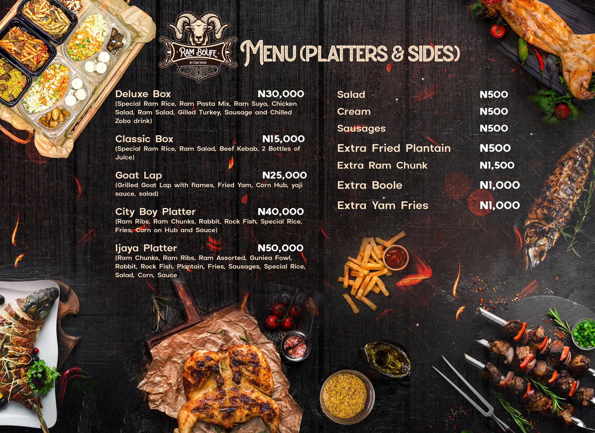 ramboufeng's tweet photo. Here is our Menu gan gan ☺️ https://t.co/oimerN4Fju