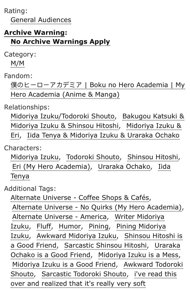 CastleWrites89's tweet photo. Izuku himself derailed one day when he spills a drink over an attractive customer at Yuuei Coffee, and becomes captivated by the alluring man.

https://t.co/TJ752KIknv

@tododekubigbang @chiasa_art

#tddk #ficrec https://t.co/J8fIygYj2H