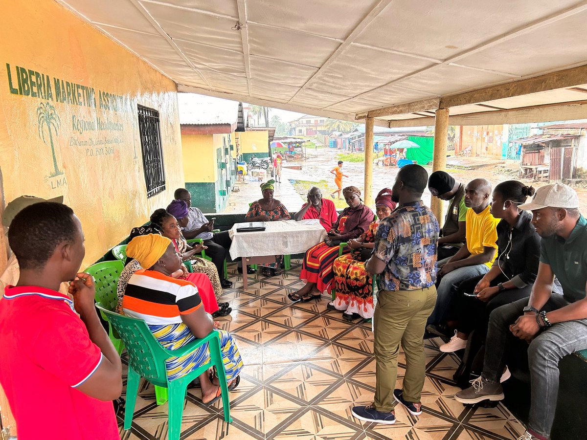draperc's tweet photo. In eight weeks, @hotosm in partnership with @DAIGlobal has engaged over 200 local stakeholders to initiate open mapping for @USAIDLiberia’s #LEADActivity on #Property, #Commercial & #SolidWasteManagement mapping across 3 cities across #Liberia https://t.co/etmPnLGdsS