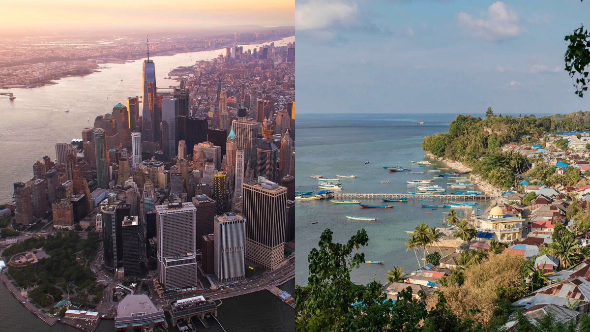 ivanfamil's tweet image. En 1667, los Países Bajos firmaban un acuerdo de intercambio: cedían la isla de Manhattan a Inglaterra a cambio de la isla de Rhun, una remota isla de indonesia y uno de los pocos lugares del mundo donde se cultivaba... ¡nuez moscada! Tira del hilo 🧵👇🏽👇🏽👇🏽