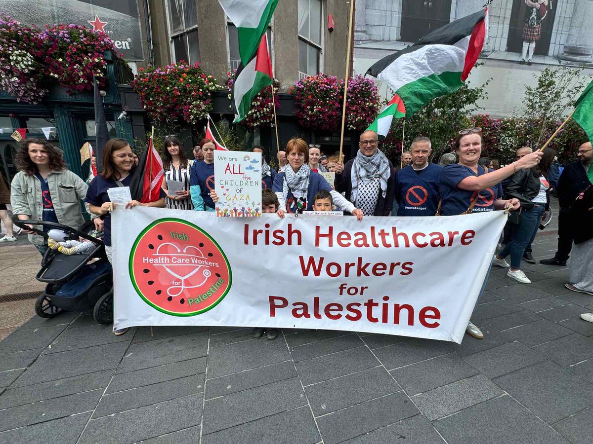 irish_hcworkers_for_palestine (@irishhcwforpal) on Twitter photo Irish Healthcare workers from Cork were honoured to be joined by Prof.<a href="/maynard_nick/">Nick Maynard</a> today. It is the 41st week that Healthcare workers from Cork have marched in solidarity with the people of Palestine. You can follow them on instagram @corkhcw. Irish Healthcare workers from Cork were honoured to be joined by Prof.<a href="/maynard_nick/">Nick Maynard</a> today. It is the 41st week that Healthcare workers from Cork have marched in solidarity with the people of Palestine. You can follow them on instagram @corkhcw.