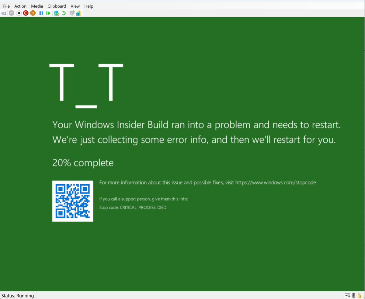 yarden_shafir's tweet image. This was funny enough to test, so here, with some in-memory patches you can get your very own art to display on your BSOD (or GSOD)