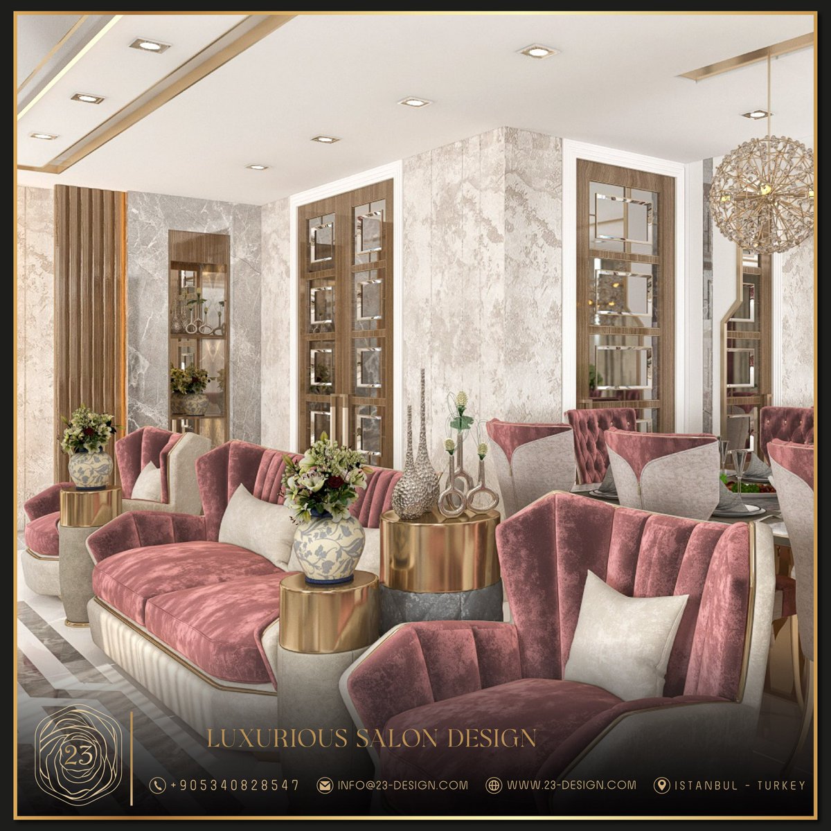 23Interior's tweet image. Luxurious Salon  sdesign
DESIGN BY 23 INTERIOR DESIGN
@23_interior_design
‌+90-534-082-85-47⁩
Wa.Me/905340828547
#interiordesign #design #interior #homedecor #architecture #home #decor #interiors