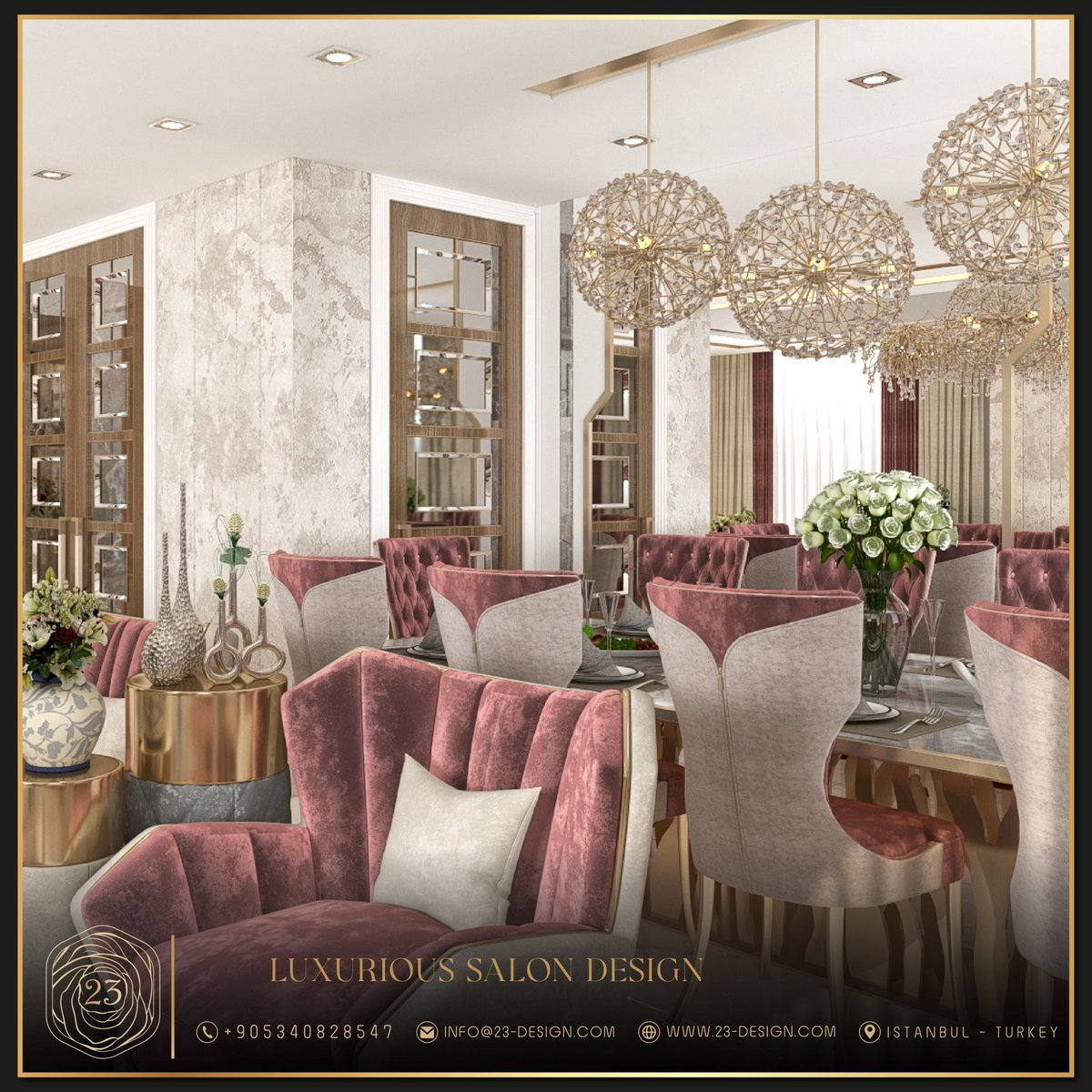 23Interior's tweet image. Luxurious Salon  sdesign
DESIGN BY 23 INTERIOR DESIGN
@23_interior_design
‌+90-534-082-85-47⁩
Wa.Me/905340828547
#interiordesign #design #interior #homedecor #architecture #home #decor #interiors