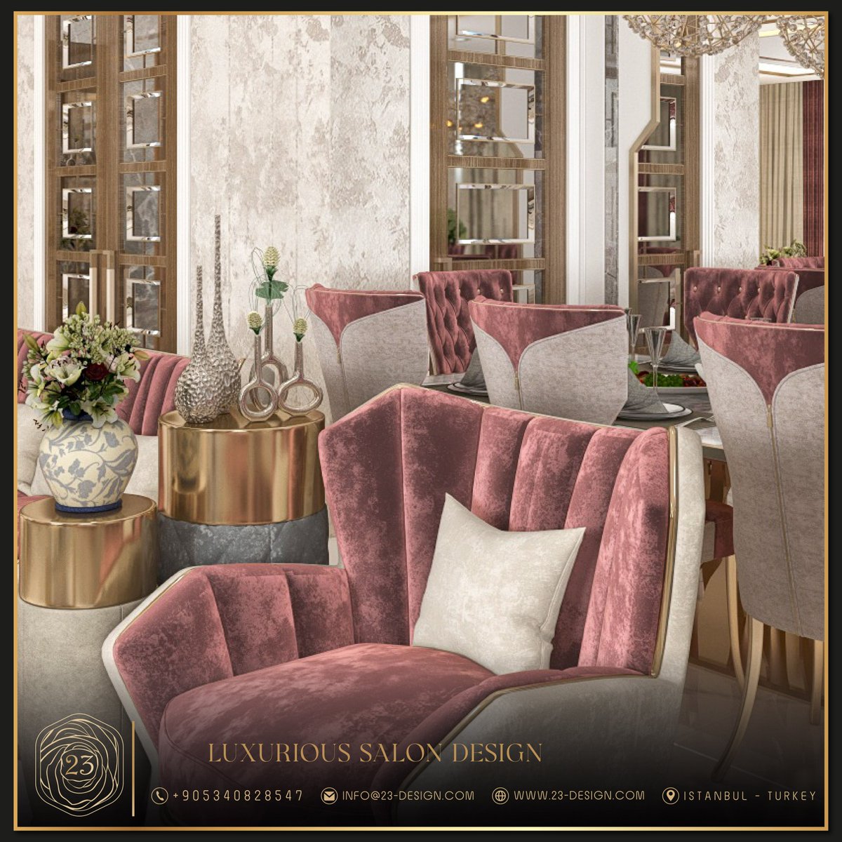 23Interior's tweet image. Luxurious Salon  sdesign
DESIGN BY 23 INTERIOR DESIGN
@23_interior_design
‌+90-534-082-85-47⁩
Wa.Me/905340828547
#interiordesign #design #interior #homedecor #architecture #home #decor #interiors