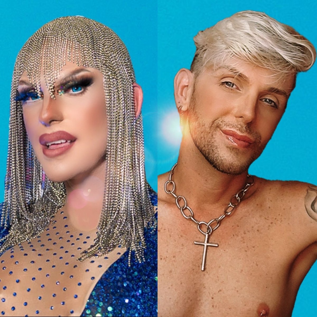 titiagooficial's tweet image. DoisMundos 🌏

&quot;Se Deus é menino e menina, sou masculino e feminino.
Salve a alegria, a pureza e a fantasia!&quot; ✨

Beijo grande e um final de semana #chiquérrimo pra todxs vcs! 💙

#OutOfDrag #DragQueen #DragBrasil #DragRaceBr #rupauldragrace