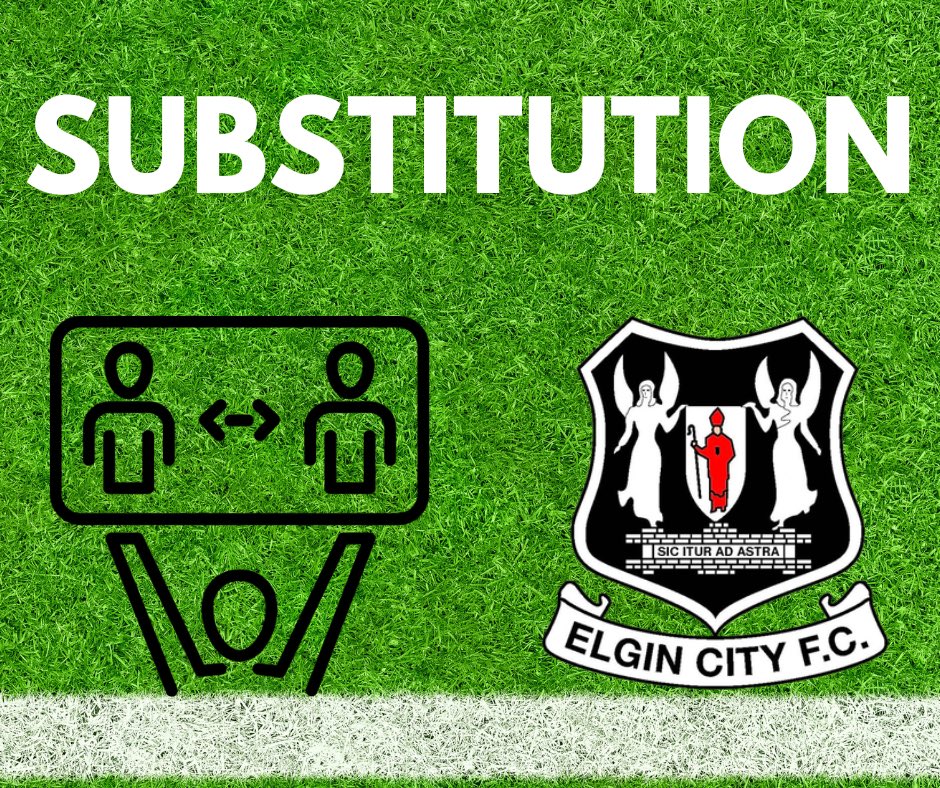 ON - Fin Allen (for his 50th appearance)

OFF - Olly McDonald

⚽️ Peterhead 2-2 Elgin

⌚️ 75 mins