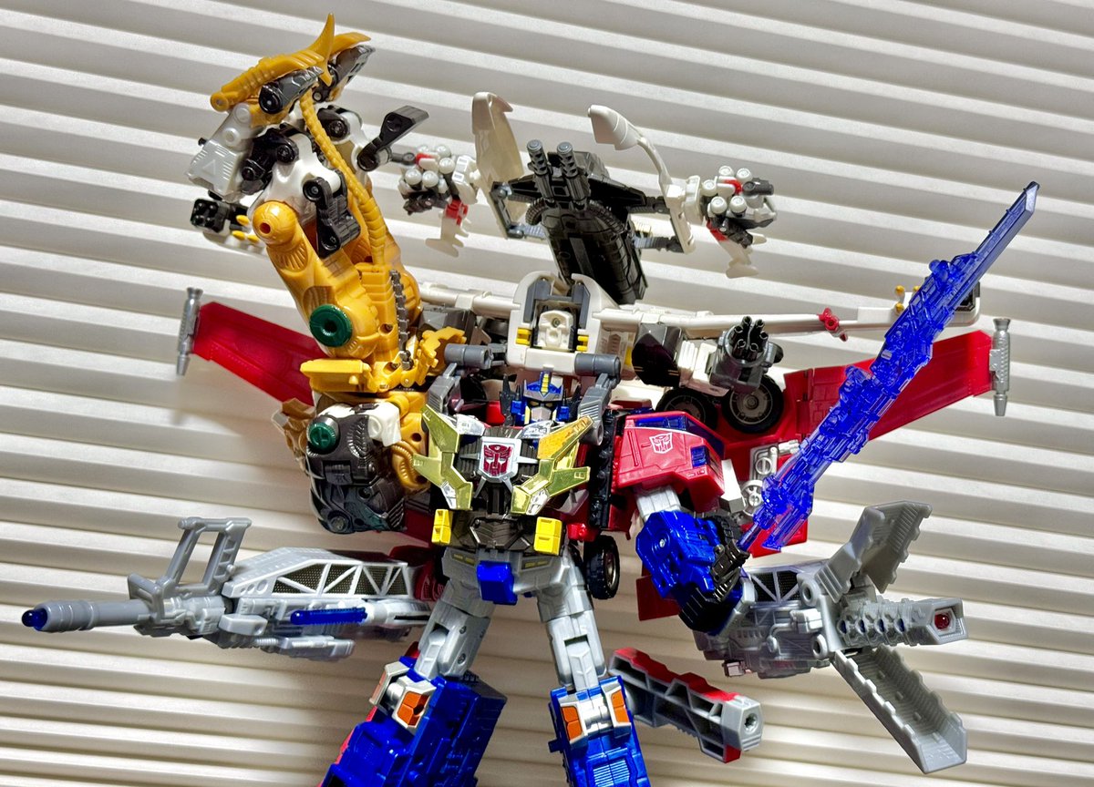 ソニックライガーコンボイ オレ変形でギャラクシーコンボイにライガー