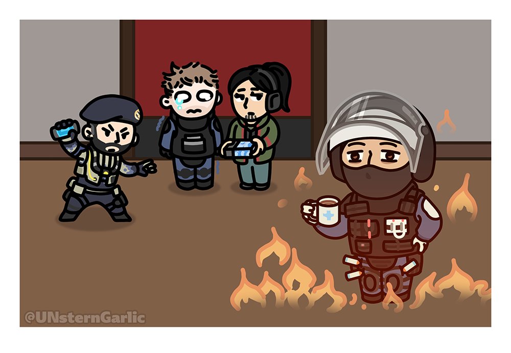#R6S #R6Community  #RainbowSixSiege  #WeR6Community
Strong enough to against the fire.