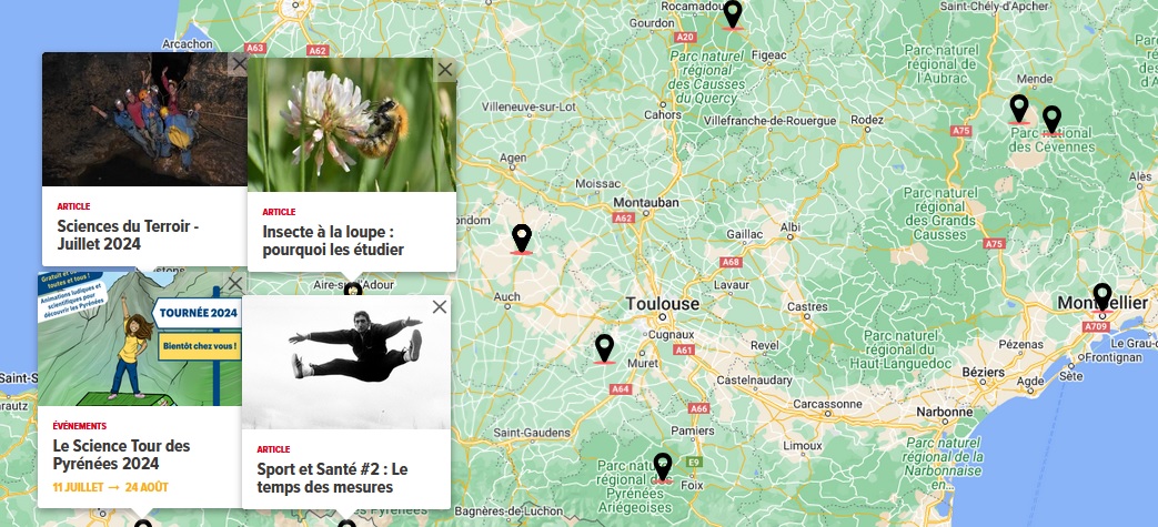 Après une chaude semaine, on vous propose de quoi poursuivre l'été avec enthousiasme !

Au programme en Occitanie :
🥚 Des vautours
⭐️ Des étoiles
🚐 Un bus scientifique

▶️ Et plus encore : echosciences-sud.fr

<a href="/Kimiyo_asso/">Kimiyo</a> <a href="/Petit_Deb_Occi/">Les Petits Débrouillards Occitanie</a> <a href="/PatrimoineUT3PS/">Patrimoine UT3-PS</a>