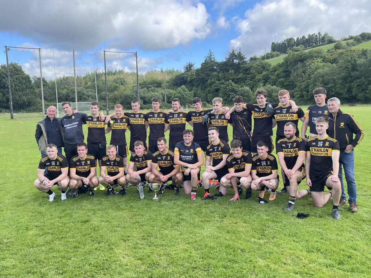 clydaroversgaa's tweet photo. Well done the team and management led by captain Diarmuid and coach Johnny. Also congrats to Cathal man of the match. https://t.co/LYzoP7zZ9Q