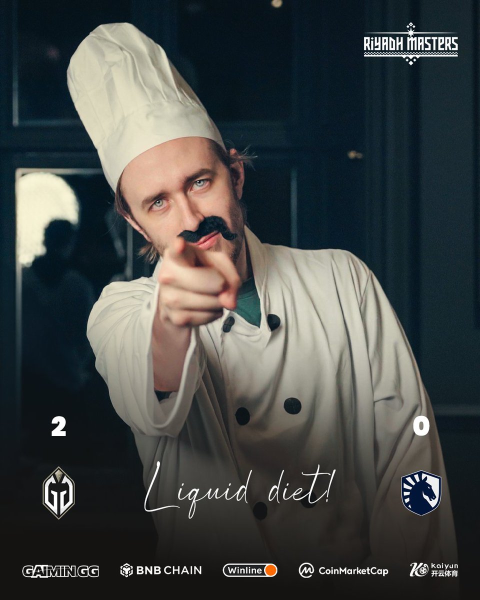 GaiminGladiator's tweet photo. WE ARE YOUR FIRST FINALISTS! #RiyadhMasters 

Stomped through el Clasico and cook we did.
Tomorrow we go all the way! GGs

#EsportsWorldCup https://t.co/gCZiWAPJQk