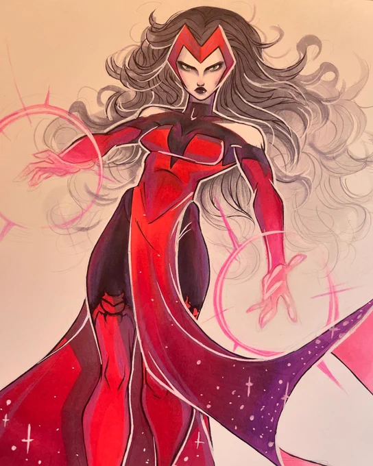 Scarlet Witch commission 