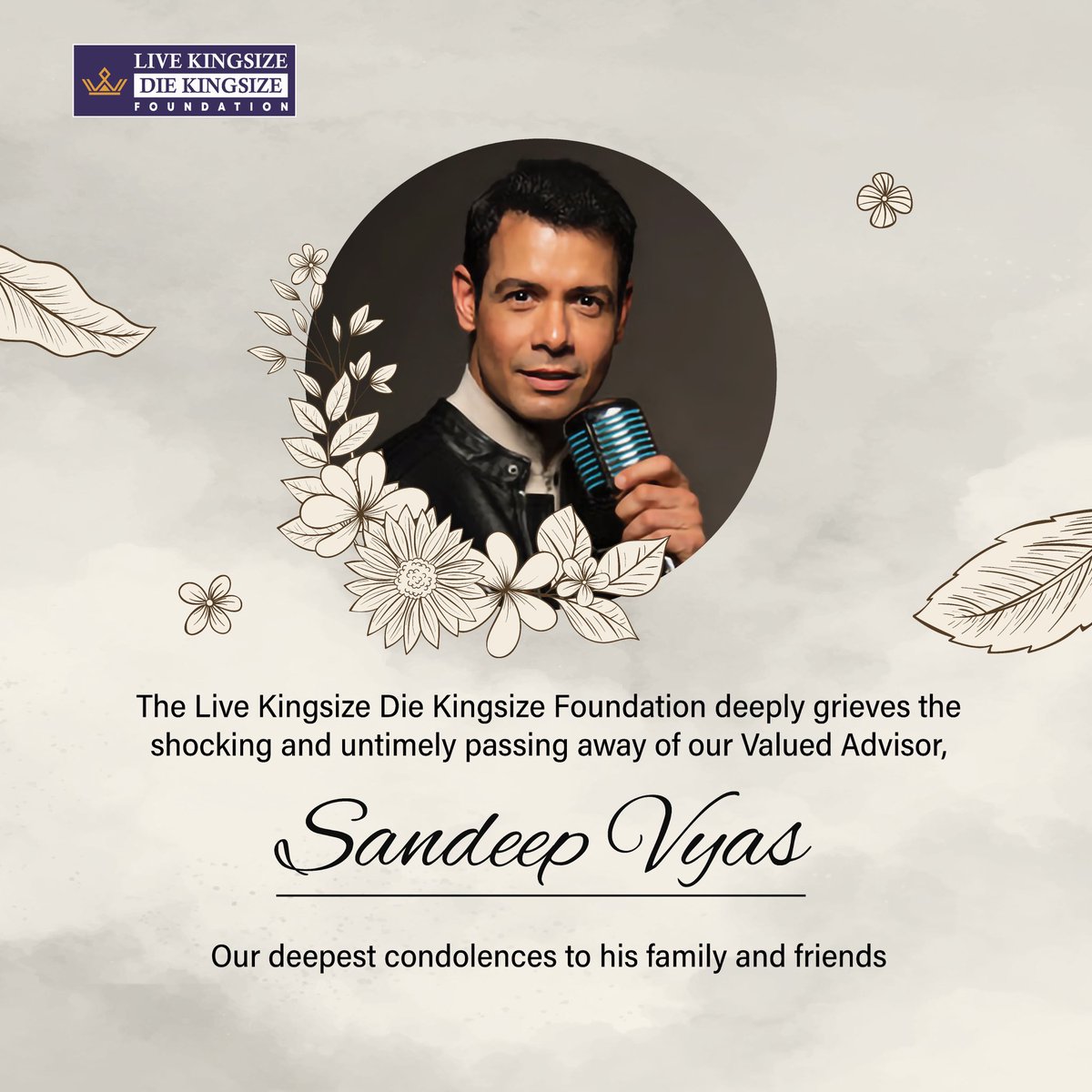 LkdkFoundation's tweet photo. Some people come for a short time, but make a huge difference. Mr. Sandeep Vyas, our Advisor was one of them. He shall be deeply missed but his enthusiasm and energy shall continue to inspire us. 

Our deepest condolences to his family and friends 🙏🏻 https://t.co/egySr6atLc