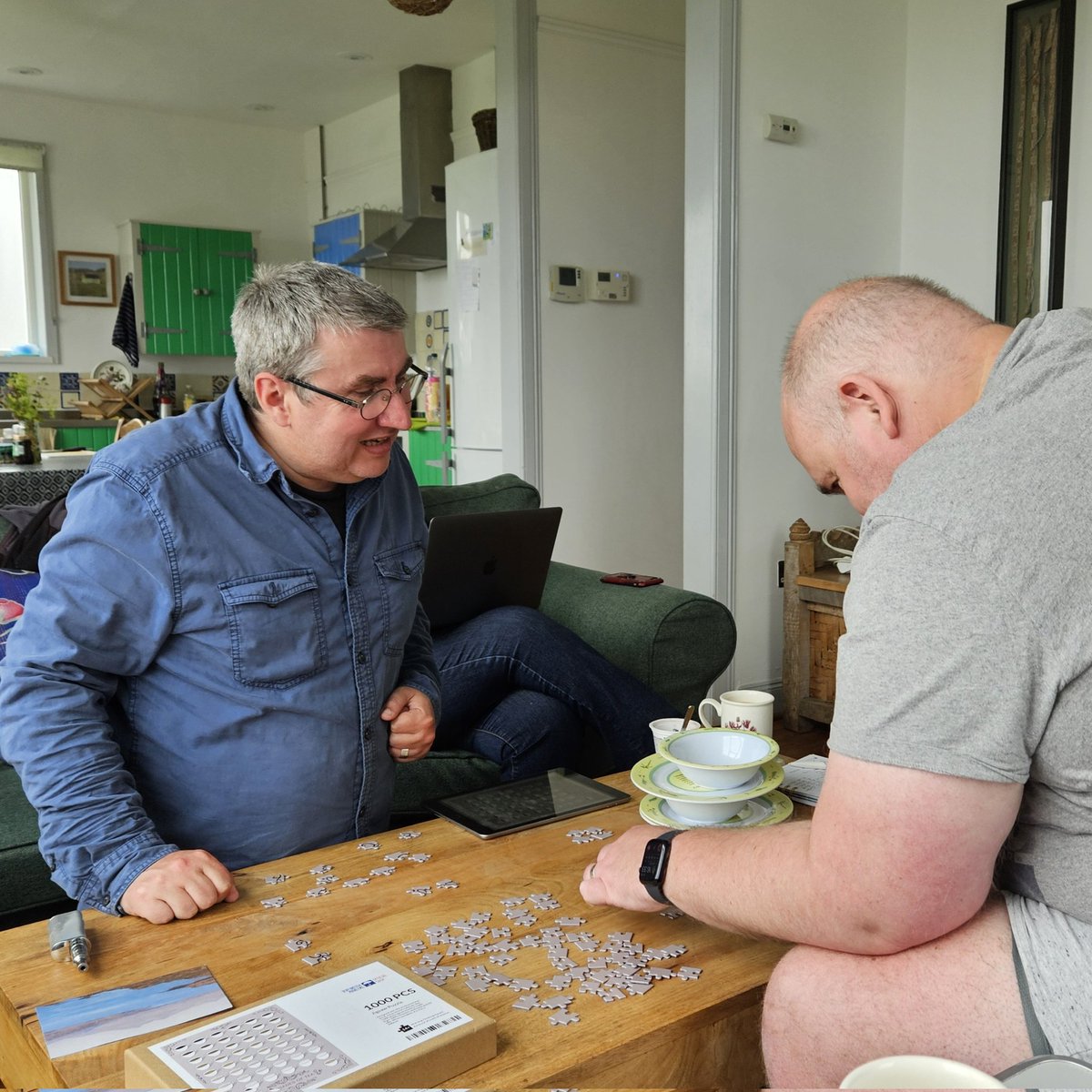 I also brought along the 50 Shades of Tea puzzle from <a href="/SoVeryBritish/">VeryBritishProblems</a> and ... I think I've broken Dan and Greg.