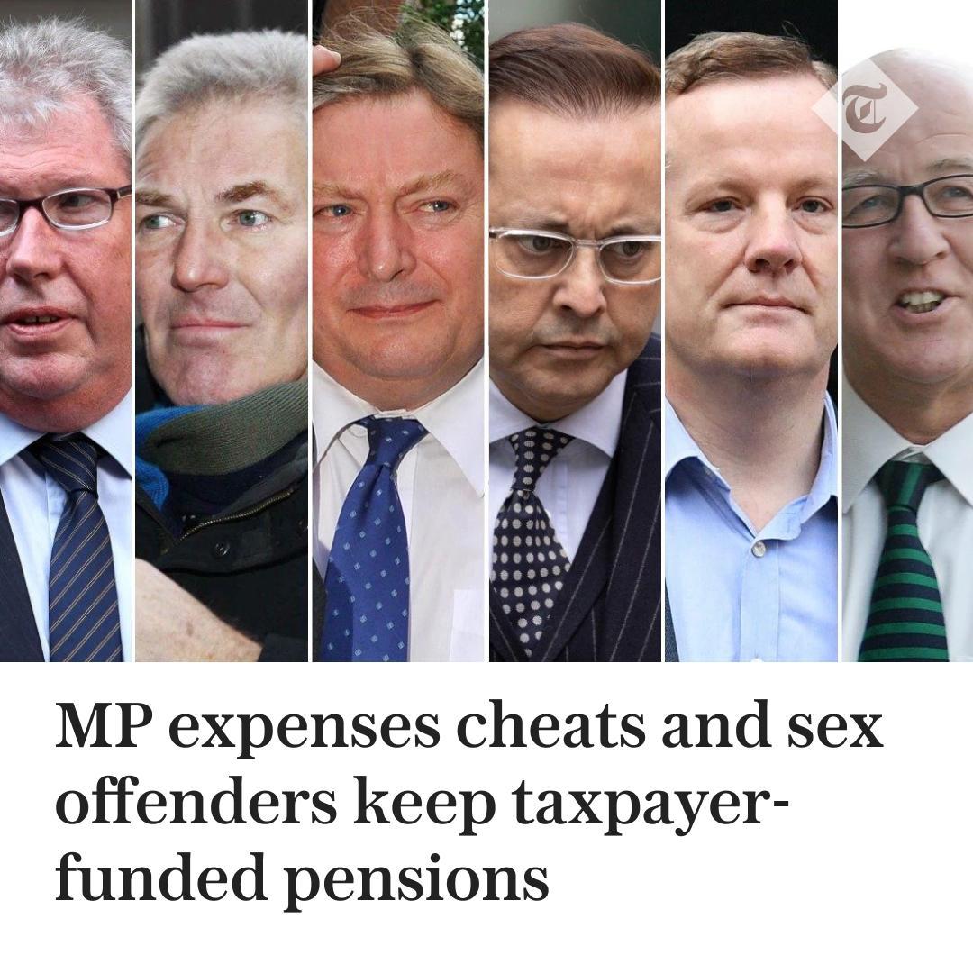 🔴 EXCLUSIVE: MPs jailed over the expenses scandal and convicted of sex crimes have been allowed to keep generous taxpayer-funded pensions

This includes two ex-MPs who left politics after being convicted of sexual offences

Read more ⬇️
telegraph.co.uk/money/pensions…