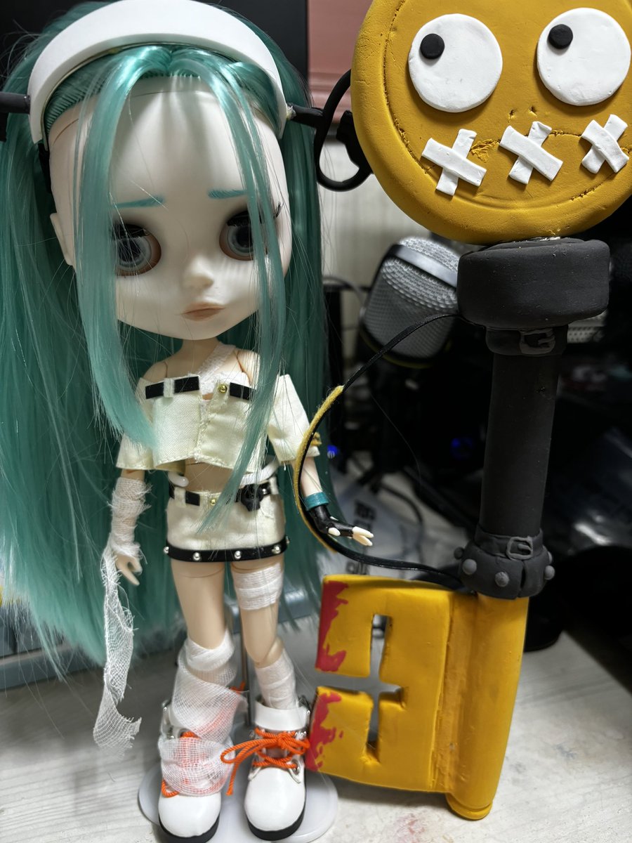 why808bob's tweet photo. 何となくついに完成しました♪
やりがいはありますが
本当に大変だったので、今のところでは
またやりたく、、、はないかな😇
パラちゃん作りは妹が色々手伝ってくれました！カムサハムニダ🙇‍♀️🙇‍♀️

最後はスタート時点の写真

#guiltygear
#GGST
#ABA
#paracelcus https://t.co/nDbfgUmfux