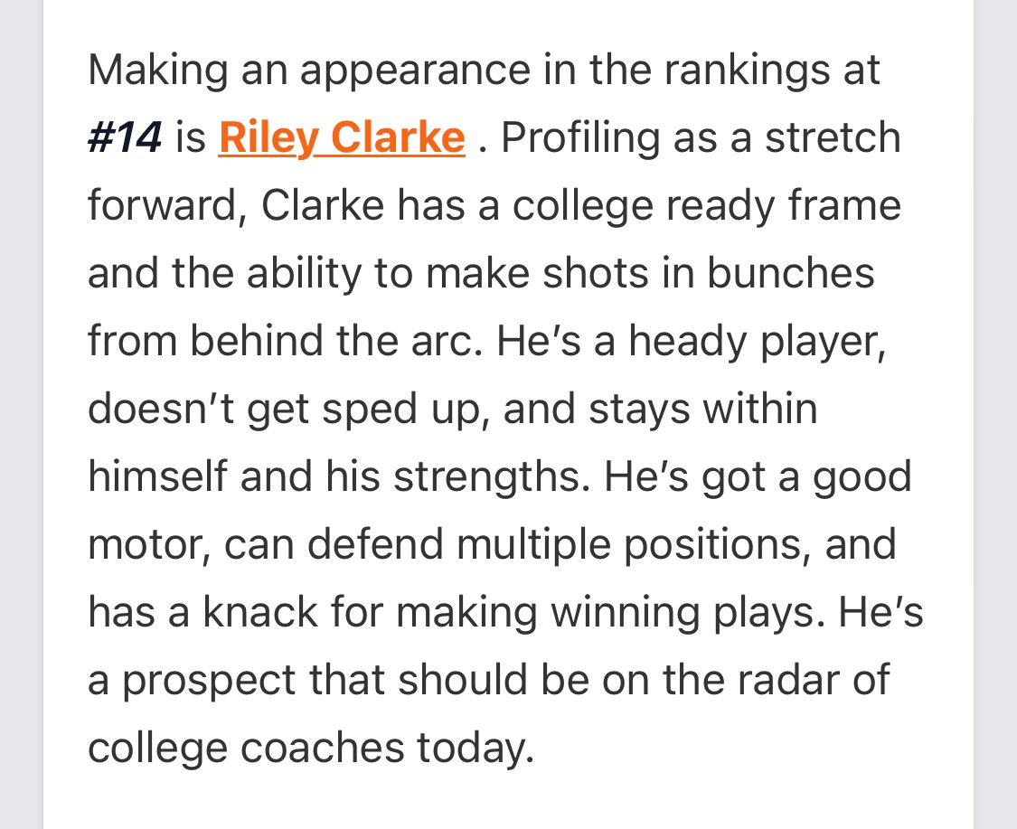 CoachKJones52's tweet image. 🔥🏀🔥 @_RileyClarke ‘26 is a problem!! Shoots it, defends, and is crazy coachable!! An X-factor type of kid! The sky is the absolute limit! 
@PrepHoops