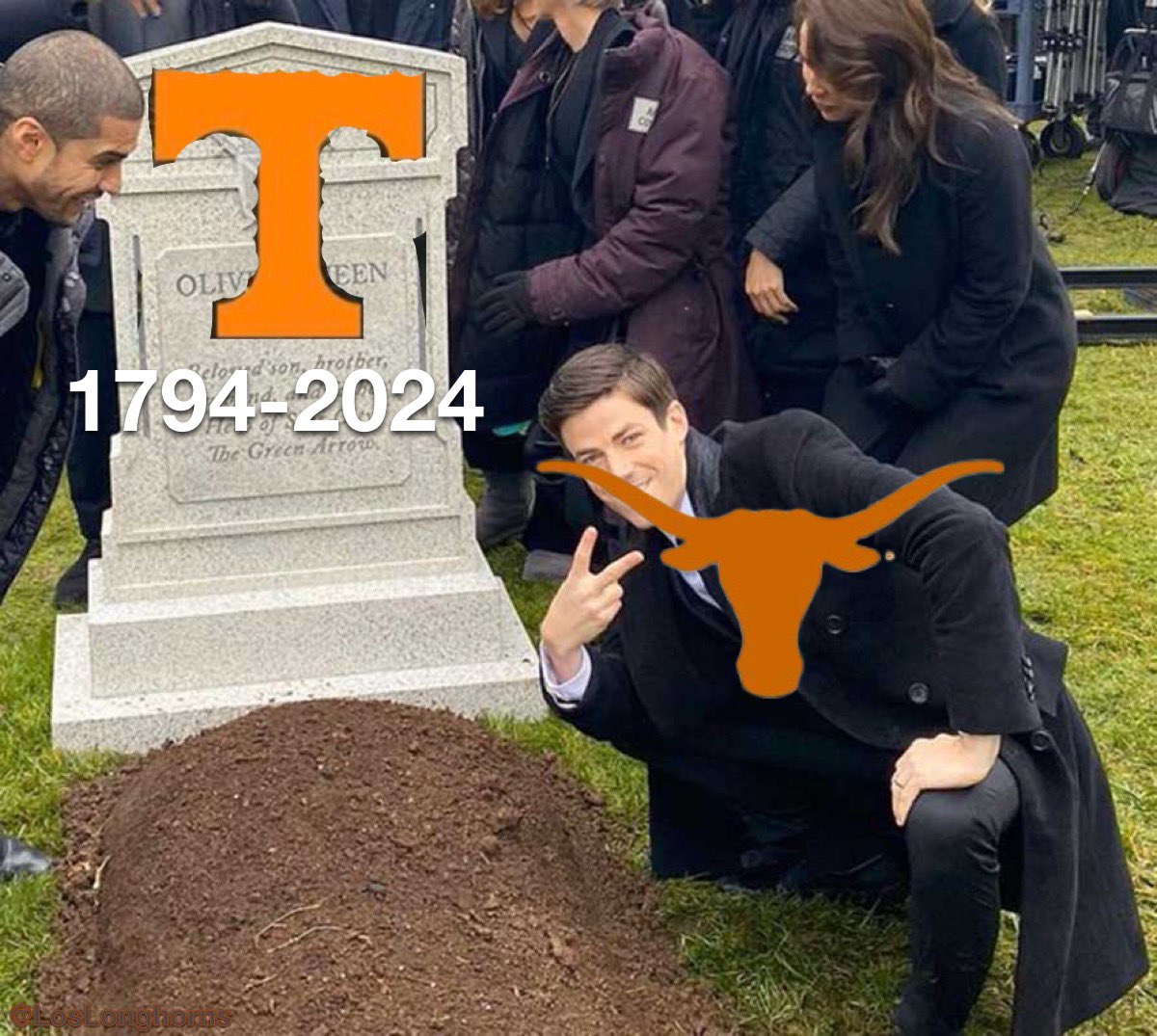 RIP Tennessee the real UT has arrived 🤘🏽#Hookem #GBO 🍊#SEC