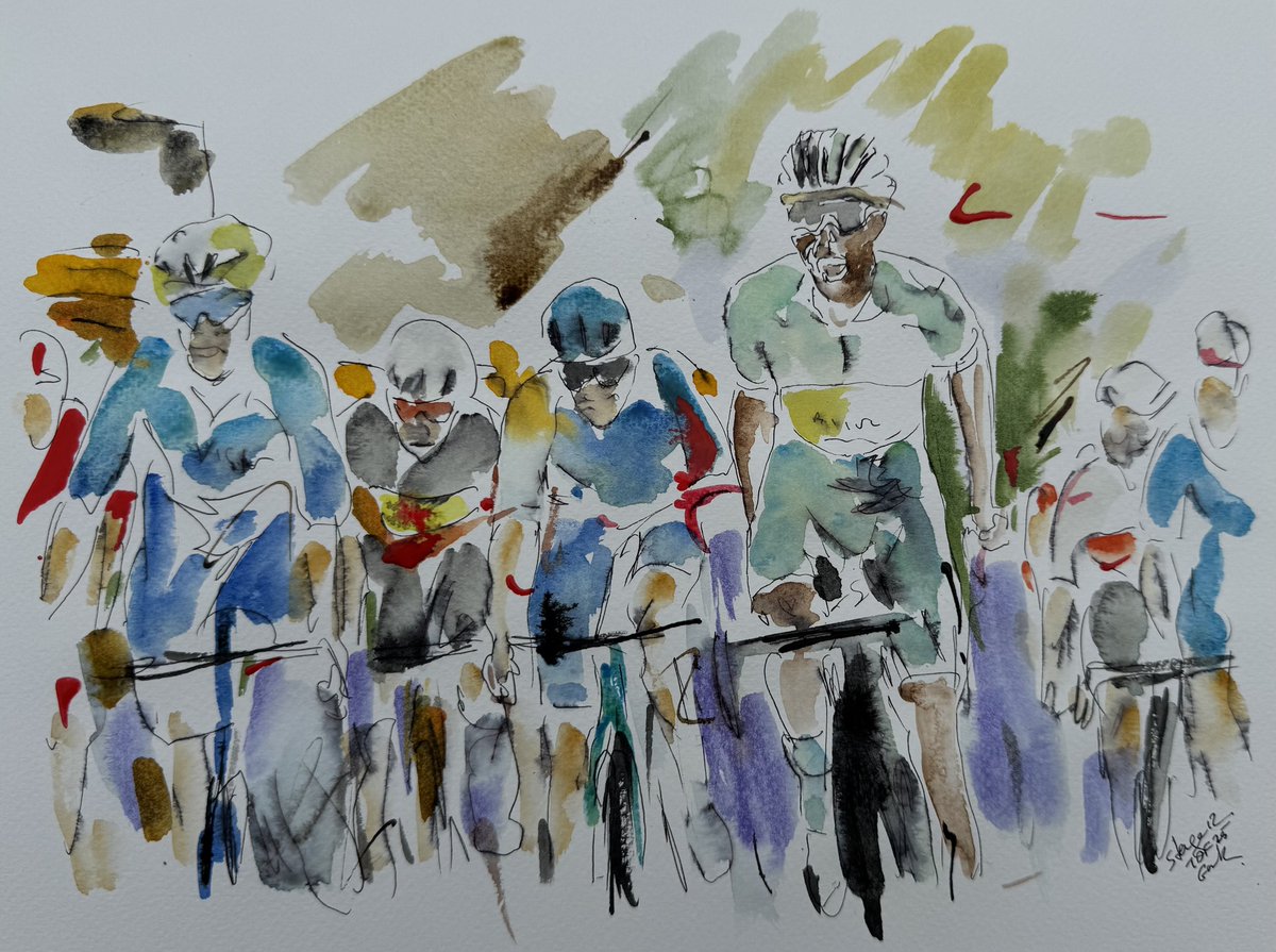 AmbStesfamariam's tweet photo. All Binny has to do is finish the race & he will become the one and only African rider to EVER win a jersey in the @LeTour. #Eritrea|s #EmeraldFlame is a history maker & a barrier breaker- 3 stage wins in a single Tour, his spirit is strong, his heart is sure...a new song coming https://t.co/0e3HcIplA2