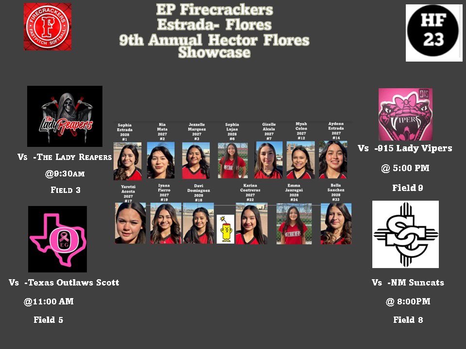 Firecrackers Flores/Estrada tweet media