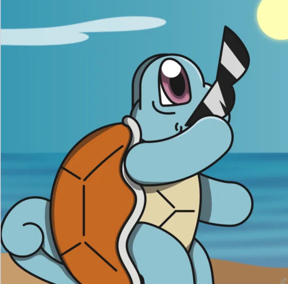 Grail Cuddlefish secured ✅ 

Squirtle was/is hands down my favorite Pokemon to this day so this was an easy choice.