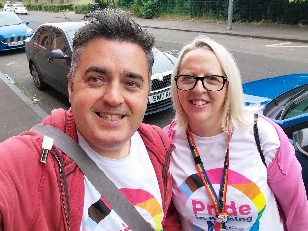 Ricky Sherriff Short (@sherriffricky) on Twitter photo Making sure the <a href="/RCNScot/">RCN Scotland</a> flag is at <a href="/GlasgowPride/">Pride Glasgow</a> today with board chair & branch members @RCNGtrGlasgow Making sure the <a href="/RCNScot/">RCN Scotland</a> flag is at <a href="/GlasgowPride/">Pride Glasgow</a> today with board chair & branch members @RCNGtrGlasgow